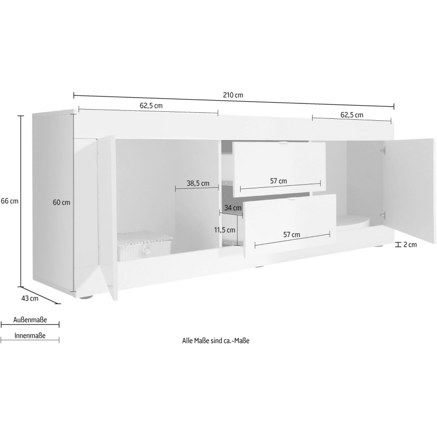 Kummut NERILA, valge/pruun