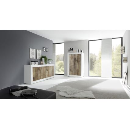 Kummut NERILA valge/pruun