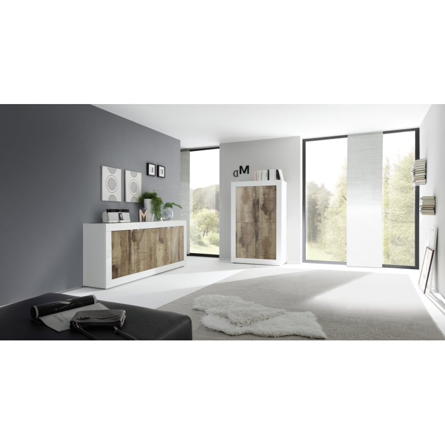 Kummut NERILA valge/pruun