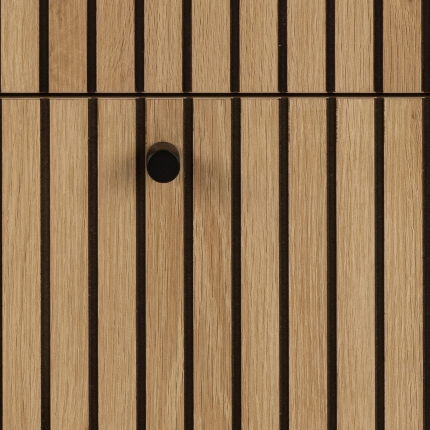 Kummut OLIVIA sahtlitega, tammeviimistlusega