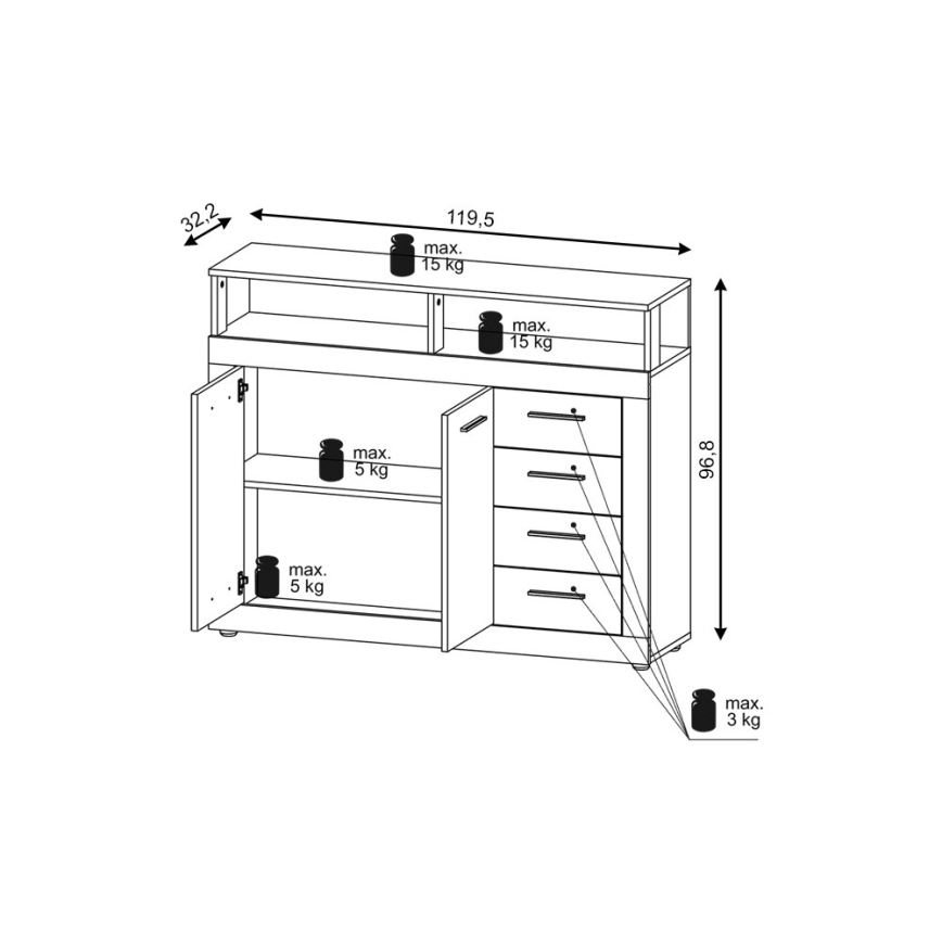Kummut RUNA tumepruun/antratsiit