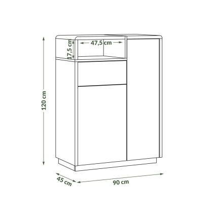 Kummut sahtliga FRED antratsiit/tamm Artisan