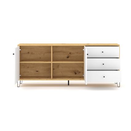 Kummut SULA artisan tamm/valge