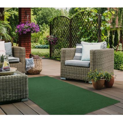 Kunstmuru vaip PEMBA 100x200 cm, 7 mm, roheline