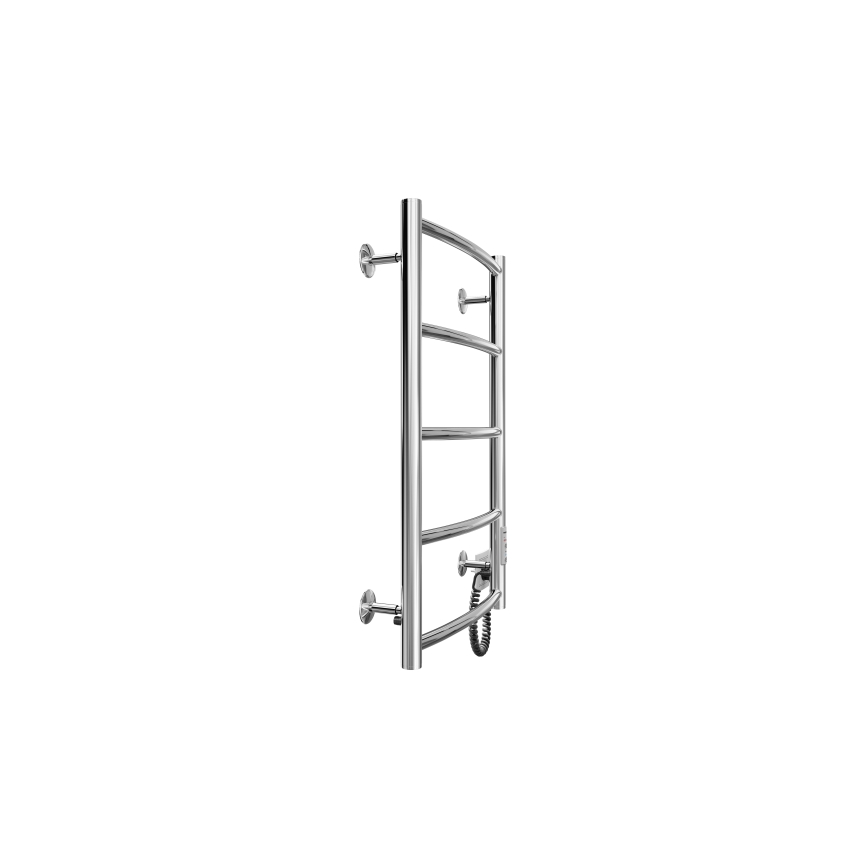 Küttega rätikuhoidik CLASSIC 60W/230V 66x43 cm roostevaba/läikiv kroom parem