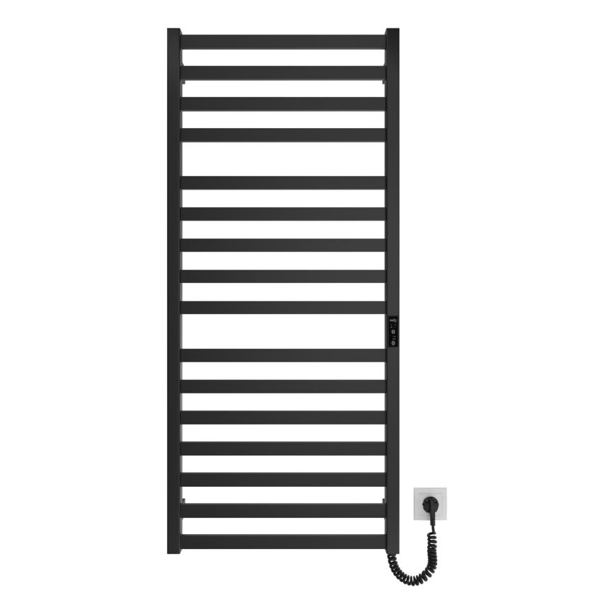 Küttega rätikuhoidik HF OXFORD 255W/230V 117x53 cm must