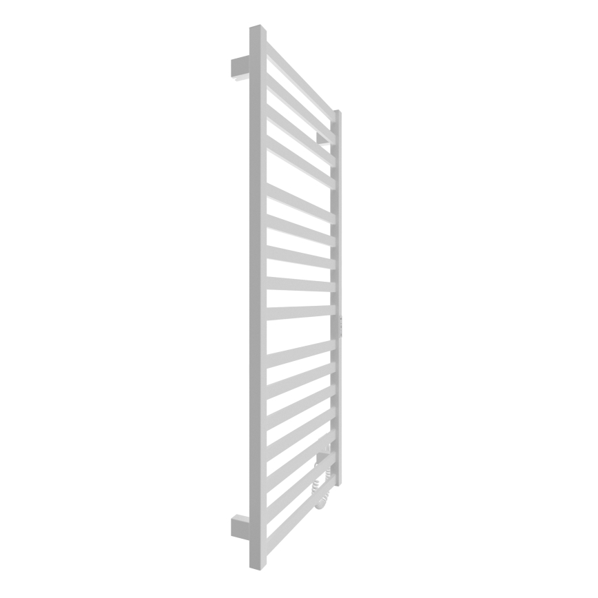 Küttega rätikuhoidik HF OXFORD 255W/230V 117x53 cm valge parem