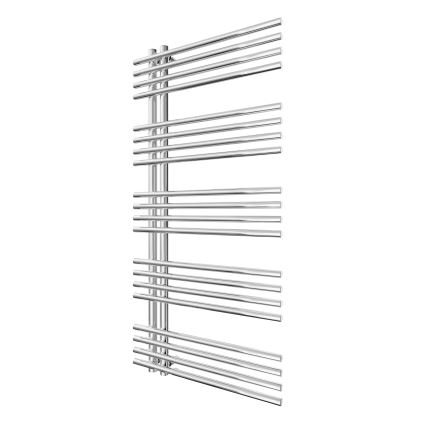 Küttega rätikuhoidik INOX 368W/230V 109x53 cm roostevaba/läikiv kroom