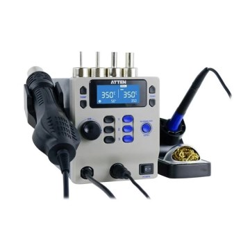 Kuumaõhu- ja jootmisjaam LCD-ekraaniga 800W/230V