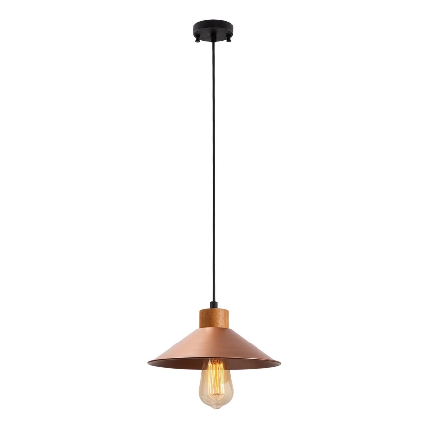 Küünal lamp MANAVGAT 1xE27/40W/230V vask/pruun