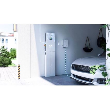 Laadimisjaam elektriautodele SolaX Power 22kW/400V/32A IP65 Wi-Fi