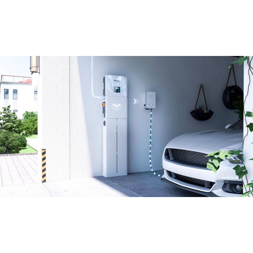 Laadimisjaam elektriautodele SolaX Power 22kW/400V/32A IP65 Wi-Fi