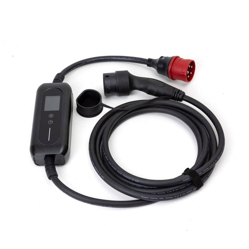 Laadimisjaam elektriautodele tüüp 2 5 m 11kW 16A IP54 Tuya