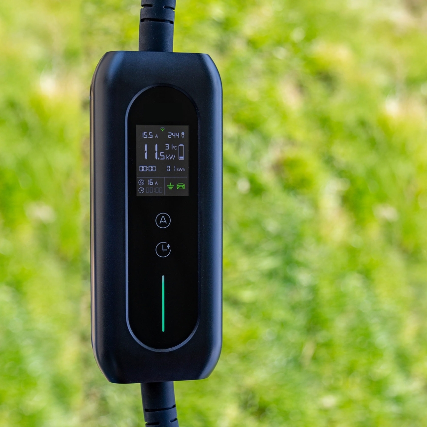 Laadimisjaam elektriautodele tüüp 2 5 m 11kW 16A IP54 Tuya