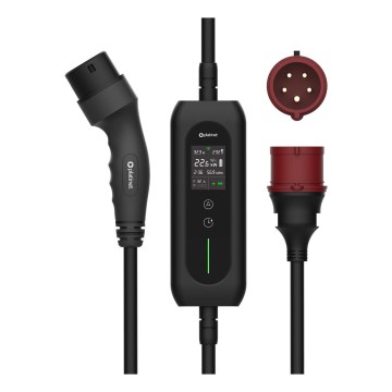Laadimisjaam elektriautodele Type 2, 5 m, 22 kW, 32 A, IP54, Tuya