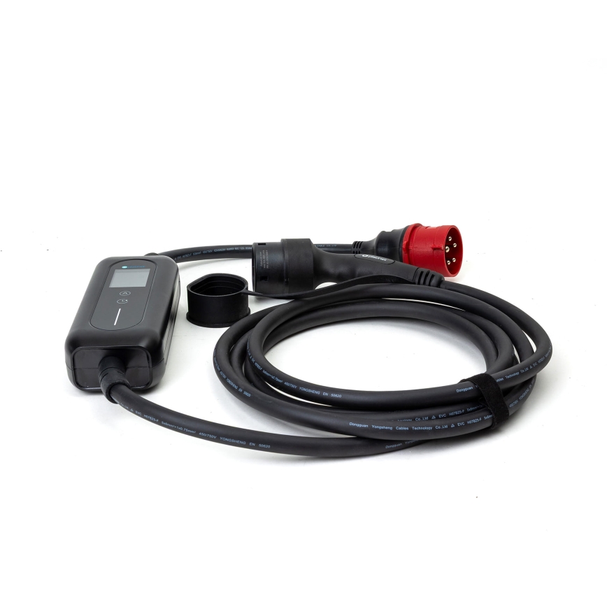Laadimisjaam elektriautodele Type 2, 5 m, 22 kW, 32 A, IP54, Tuya