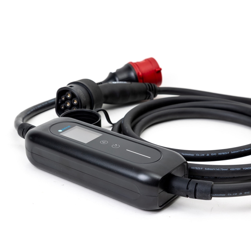 Laadimisjaam elektriautodele Type 2, 5 m, 22 kW, 32 A, IP54, Tuya