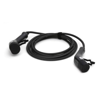 Laadimiskaabel elektriautodele tüüp 2 5m 11kW 16A IP54 must