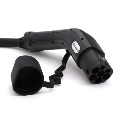 Laadimiskaabel elektriautodele tüüp 2 5m 11kW 16A IP54 must