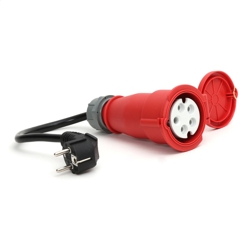 Kaasaskantav laadimisjaam elektriautodele  EV/PHEV AC Tüüp 2 16A/400V 11kW IP55 7m + adapter 230V 3,7kW + ümbris
