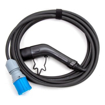 Laadimiskaabel elektriautodele tüüpi 2, 7 m, 3,6 kW, 16 A