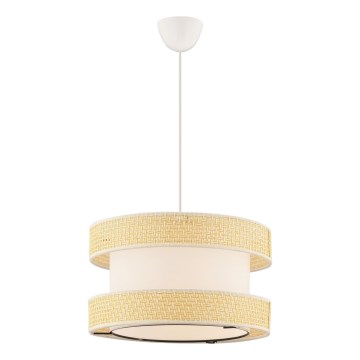 Läbiv õhulamp HALO 1xE27/60W/230V kreem/beež