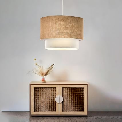 Läbivoolik AYD 1xE27/15W/230V beež/valge