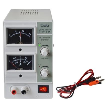 Laboratoorne toiteallikas 1502A 0-15V/0-2A