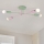 Lae külge kinnitatav lühter CAMBRIDGE 4xE27/15W/230V roheline/roosa