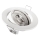 Lae sisse paigaldatav valgusti 1xGU10/MR16/10W/230V, läbimõõt 9 cm, valge