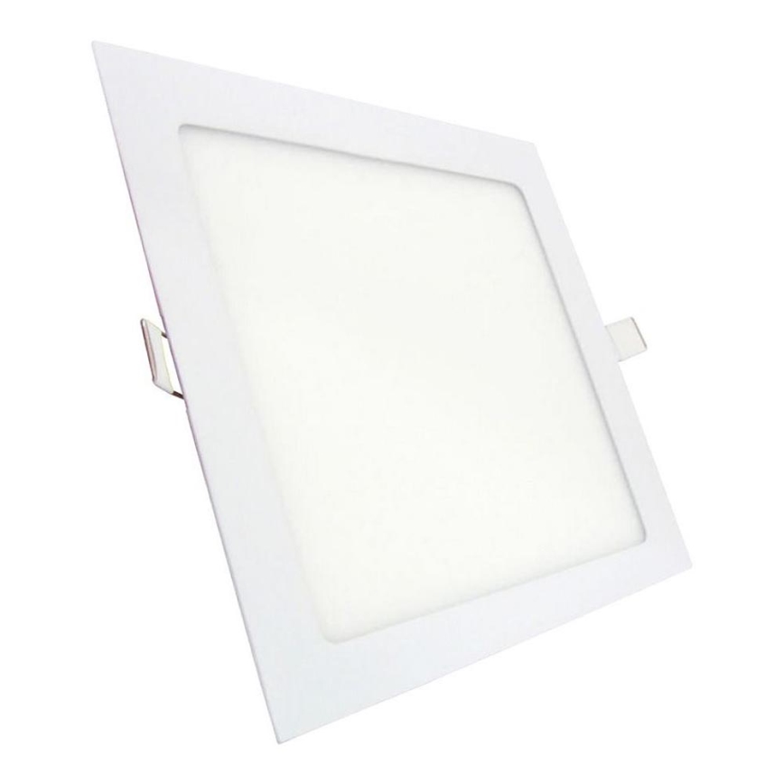 Lae sissepaigaldatav LED-valgusti QTEC LED/15W/230V 2700K 19x19 cm