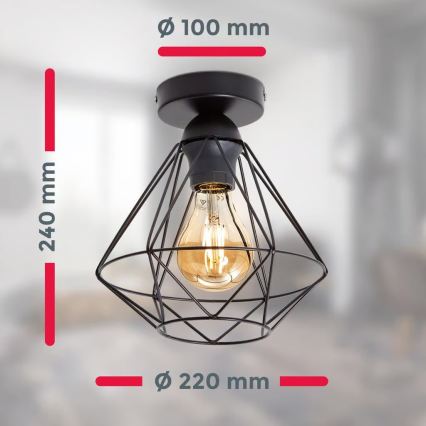 Laelamp 1xE27/40W/230V must