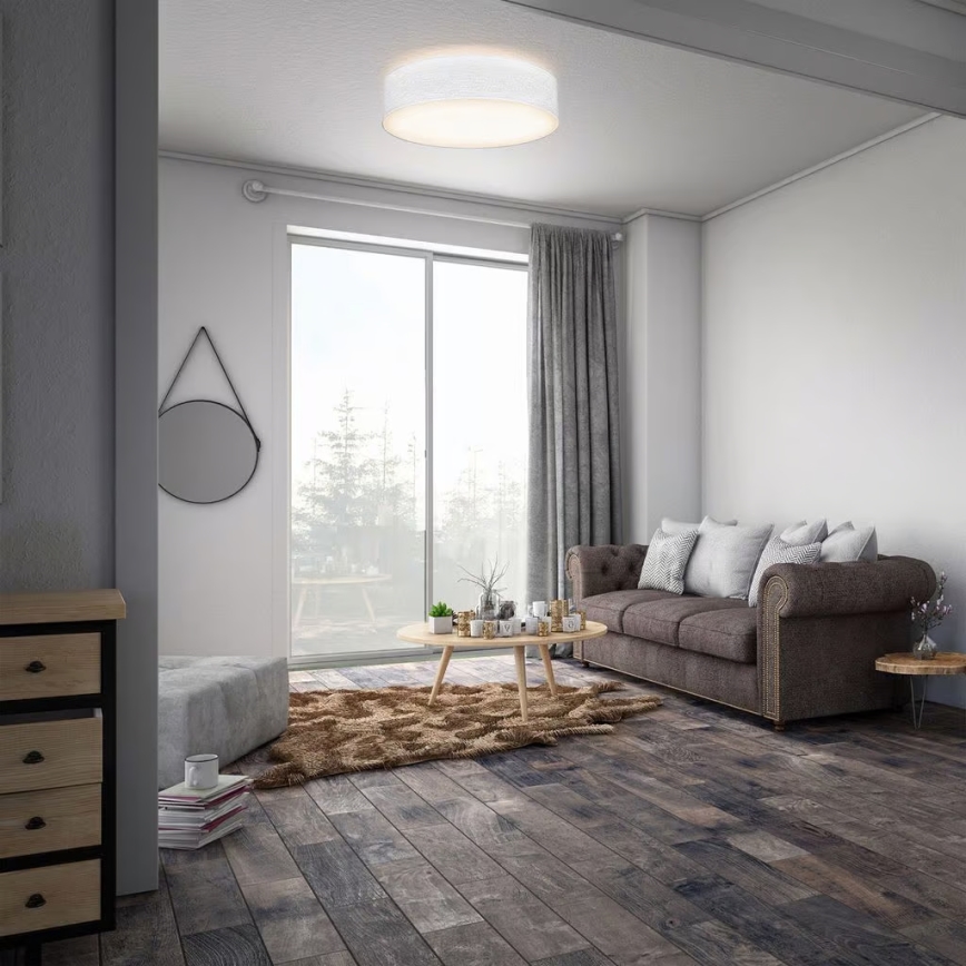 Laelamp 2xE27/40W/230V läbimõõt 38 cm valge