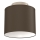 Laelamp ARDEN 1xE27/15W/230V läbimõõt 18 cm must