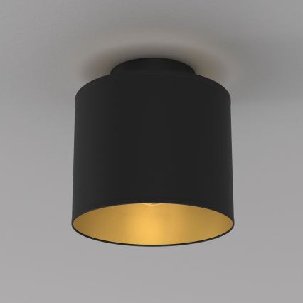 Laelamp ARDEN 1xE27/15W/230V läbimõõt 18 cm must