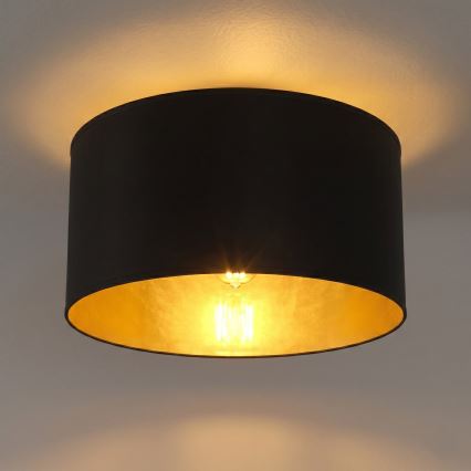 Laelamp ARDEN 1xE27/15W/230V, läbimõõt 40 cm, must