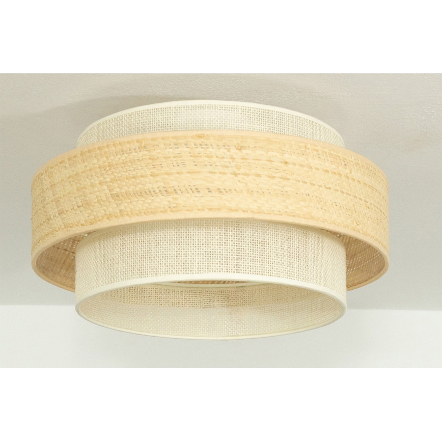 Laelamp BOHO 1xE27/60W/230V läbimõõt 40 cm juut/kreem