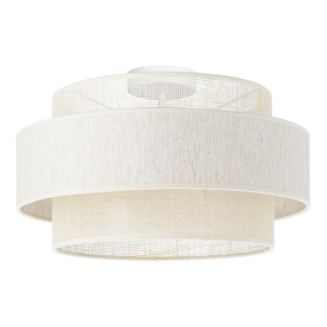 Laelamp BOHO 1xE27/60W/230V, läbimõõt 40 cm, kreemjas/juut