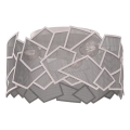 Laelamp CAMO 3xE27/15W/230V, läbimõõt 49,5 cm, beež