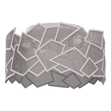 Laelamp CAMO 3xE27/15W/230V, läbimõõt 49,5 cm, beež