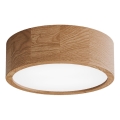 Laelamp CLEO anduriga, 2xE27/24W/230V, Ø 27,5 cm, tamm