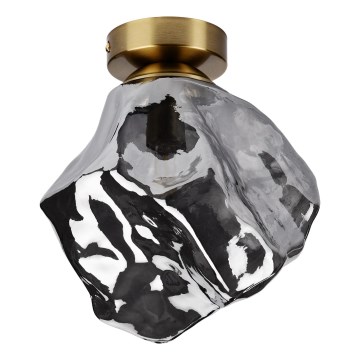 Laelamp CRISTAL 1xE14/15W/230V messing/suitsune must