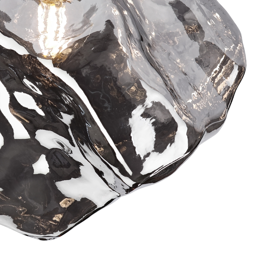 Laelamp CRISTAL 1xE14/15W/230V messing/suitsune must