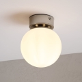 Laelamp ELIAS 1xE14/5W/230V, läbimõõt 13 cm, mattkroom/valge