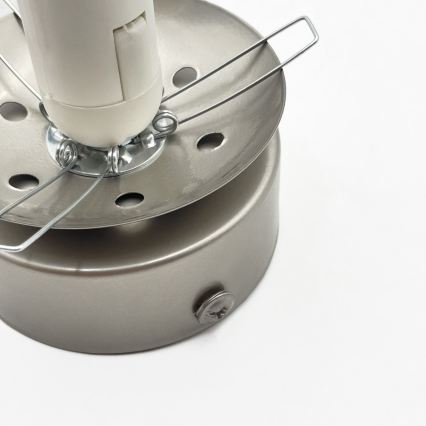 Laelamp ELIAS 1xE14/5W/230V, läbimõõt 13 cm, mattkroom/valge