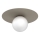 Laelamp FLAT 1xE27/15W/230V, läbimõõt 35 cm, beež