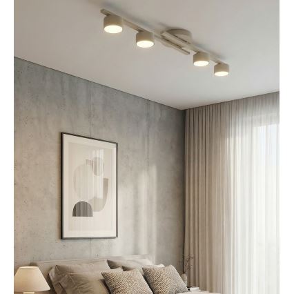 Laelamp FRAGMENT 4xGX53/12W/230V beež