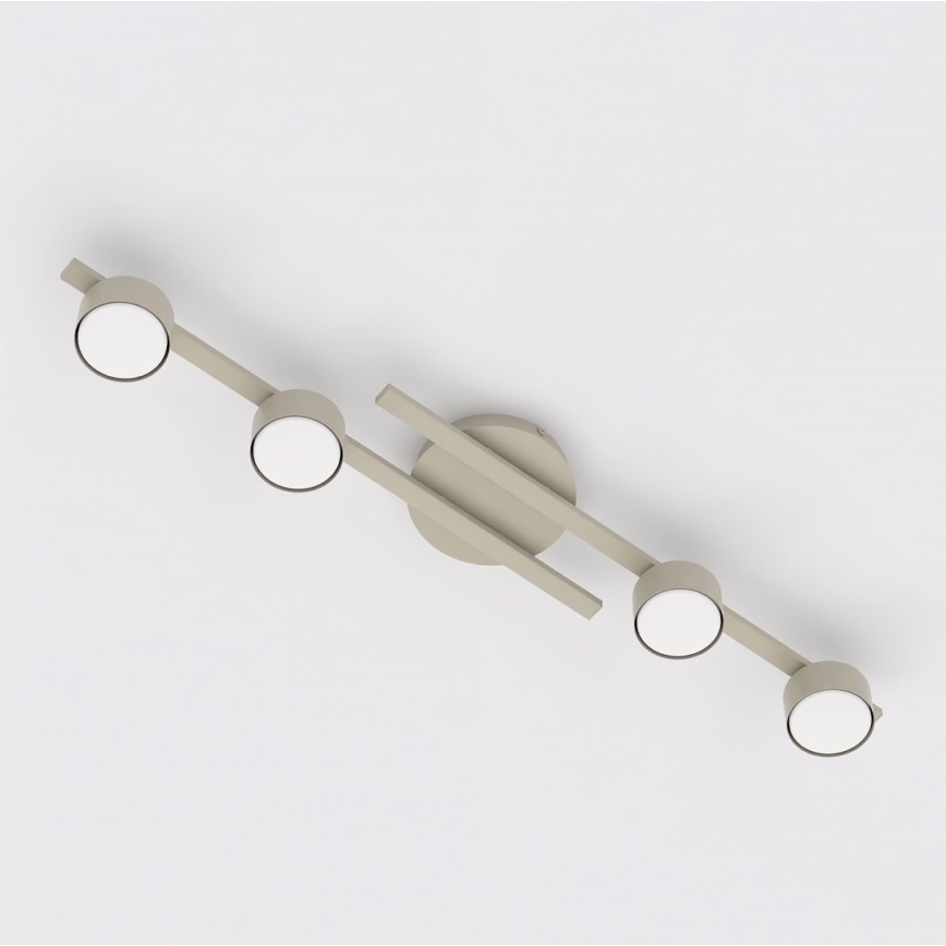 Laelamp FRAGMENT 4xGX53/12W/230V beež