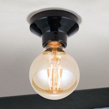 Laelamp FROST 1xE27/60W/230V musta värvi