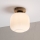 Laelamp HARMA WOOD 1xE27/15W/230V tamm/valge, läbimõõt 20 cm